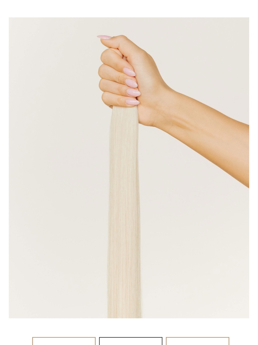 JZ styles Platinum Blonde Alexa J weft- Seamless Blend - Picture 2 of 4
